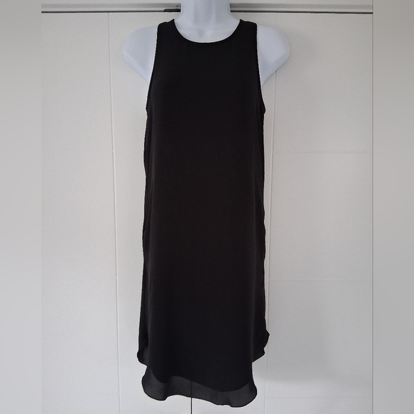 Wilfred/ Elegant Black Sleeveless Midi Dress/ Size US XXS - Picture 2 of 15